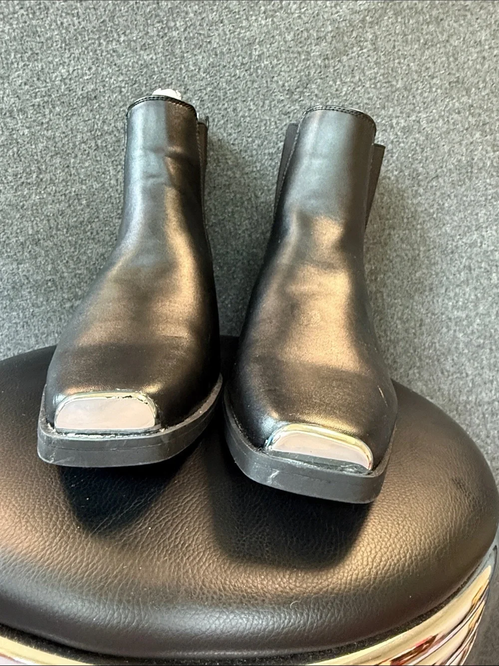 ASOS Black Leather Chukka Chelsea Boots for Men